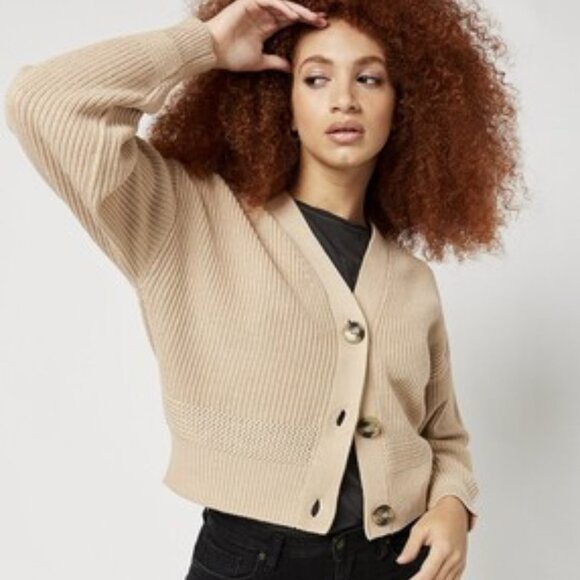 Buffalo David Bitton Sweaters - NWT Buffalo David Bitton Arielle Ribbed Cardigan -